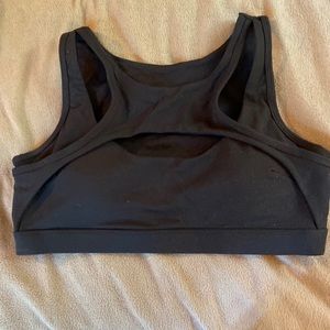 NWOT sports bra size XL womens in black